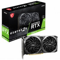 MSI GeForce RTX 3060 Ti Ventus 2X 8G V1 LHR 8GB GDDR6 256Bit DX12 Gaming Ekran Kartı