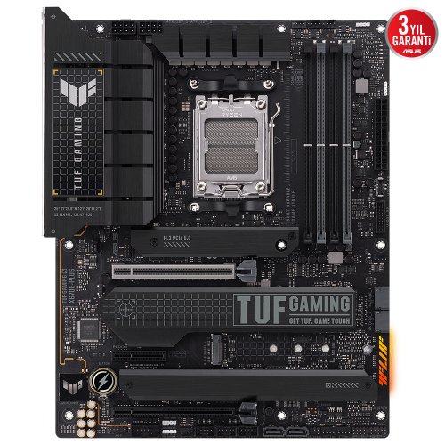 Asus TUF Gaming X670E-Plus AMD X670 Soket AM5 DDR5 6400(OC)MHz ATX Gaming (Oyuncu) Anakart