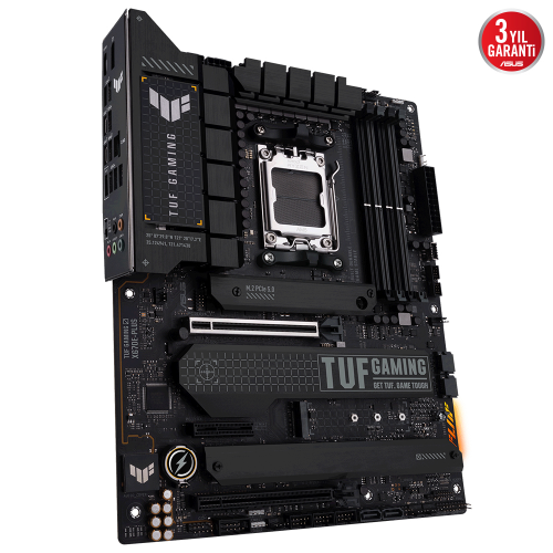 Asus TUF Gaming X670E-Plus AMD X670 Soket AM5 DDR5 6400(OC)MHz ATX Gaming (Oyuncu) Anakart