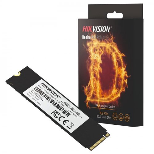 Hikvision Desire P HS-SSD-DESIRE-P/512 512GB 2500/1025MB/s PCIe NVMe M.2 SSD Disk