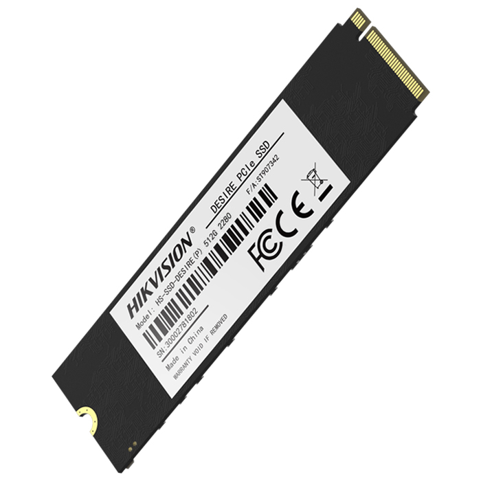 Hikvision Desire P HS-SSD-DESIRE-P/512 512GB 2500/1025MB/s PCIe NVMe M.2 SSD Disk