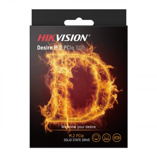 Hikvision Desire P HS-SSD-DESIRE-P/512 512GB 2500/1025MB/s PCIe NVMe M.2 SSD Disk