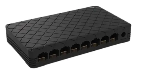 Reyee RG-ES08 8 Port 10/100Mbps Yönetilemez Switch