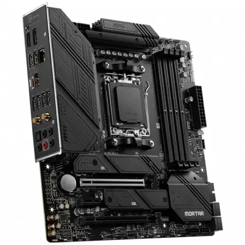 MSI MAG B650M MORTAR WIFI AMD B650 Soket AM5 DDR5 6400(OC)MHz mATX Gaming (Oyuncu) Anakart
