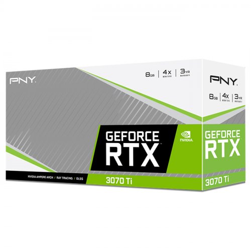PNY GeForce RTX 3070 Ti 8GB Verto Triple Fan VCG3070T8TFBPB1 8GB GDDR6X 256Bit DX12 Gaming (Oyuncu) Ekran Kartı