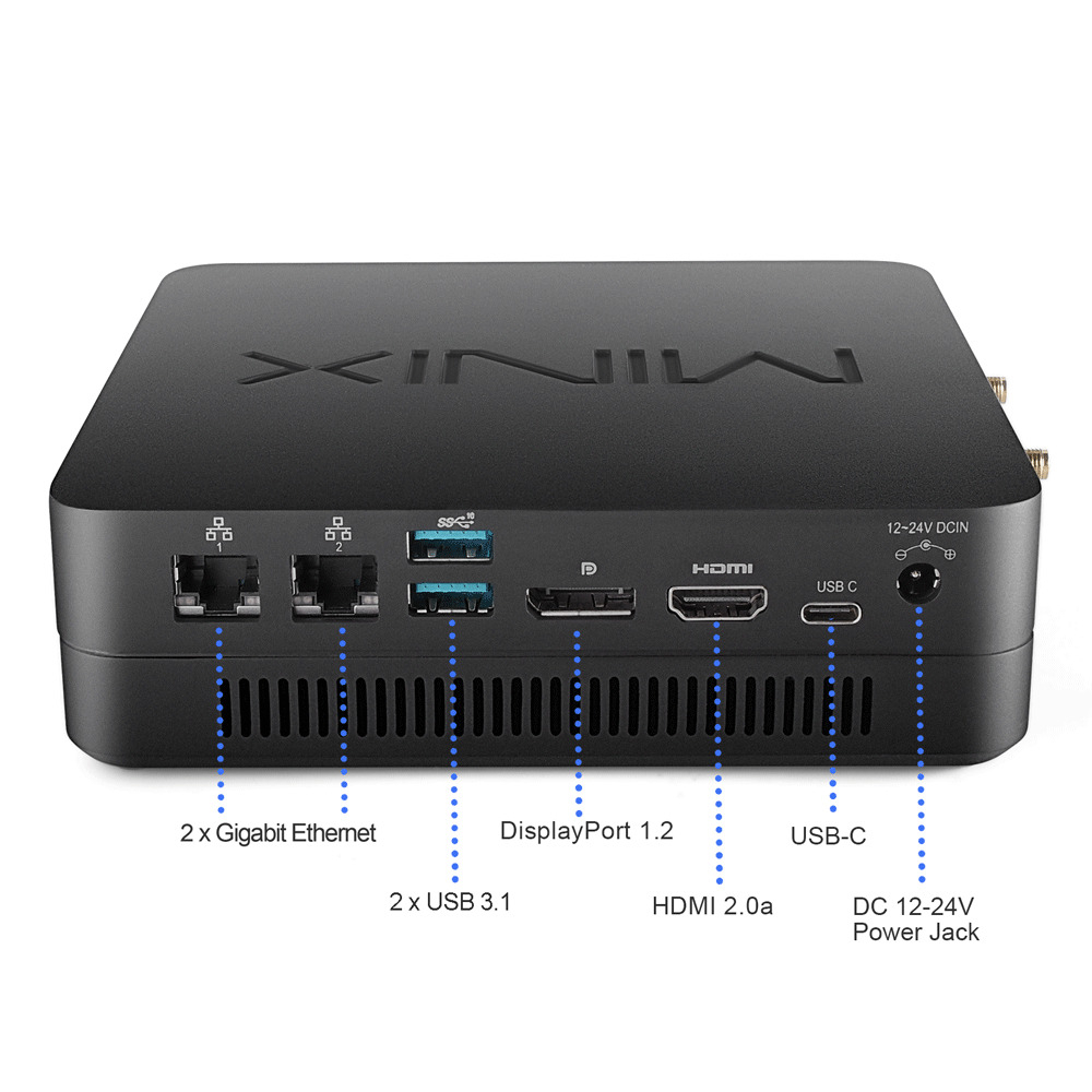 MINIX NGC-5 PRO Intel Core i5-10210U 8GB 256GB SSD Win11 Pro Mini PC