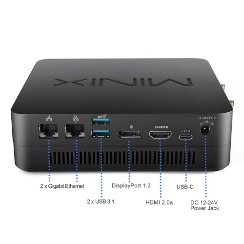 MINIX NGC-5 PRO Intel Core i5-10210U 8GB 256GB SSD Win11 Pro Mini PC