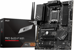 MSI PRO B650-P WIFI AMD B650 Soket AM5 DDR5 6400(OC)MHz ATX Gaming (Oyuncu) Anakart