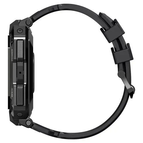 Smartmi Rugged Pro Akıllı Saat Siyah (Tansiyon Ölçme, Bluetooth Arama, Hoparlör) 