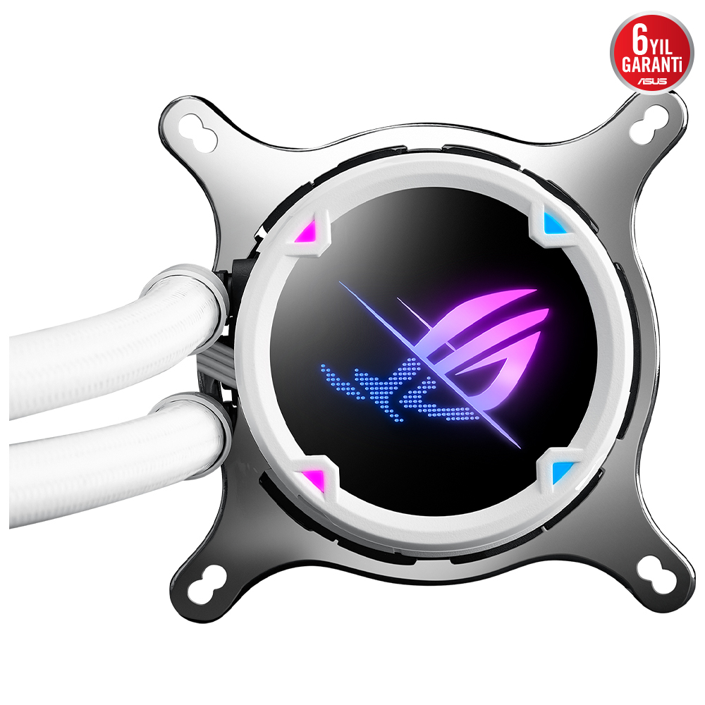 ASUS ROG Strix LC II 360 ARGB V3 White Edition 360mm İşlemci Sıvı Soğutucu (90RC00F2-M0UAY4)