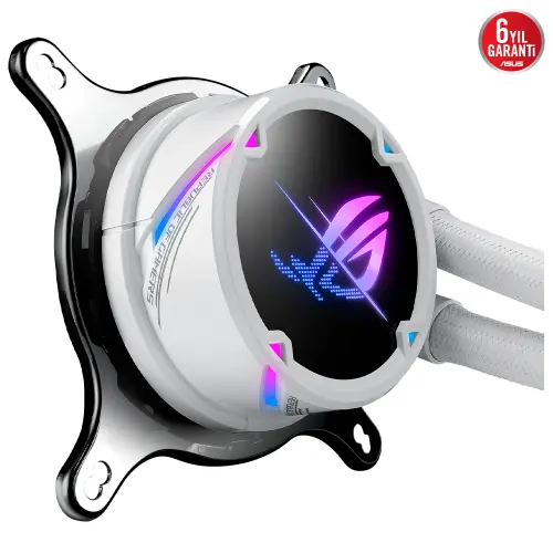 ASUS ROG Strix LC II 360 ARGB V3 White Edition 360mm İşlemci Sıvı Soğutucu (90RC00F2-M0UAY4)