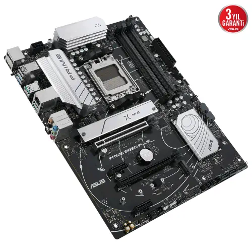 Asus Prime B650-Plus AMD B650 Soket AM5 DDR5 6400(OC)MHz ATX Gaming (Oyuncu) Anakart