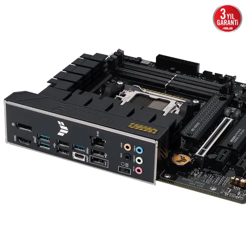 ASUS TUF Gaming B650M-Plus AMD B650 Soket AM5 DDR5 6400(OC)MHz mATX Gaming (Oyuncu) Anakart