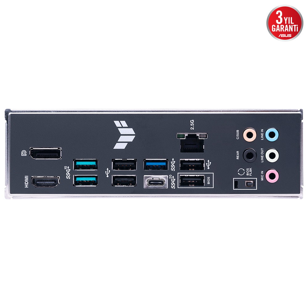 ASUS TUF Gaming B650M-Plus AMD B650 Soket AM5 DDR5 6400(OC)MHz mATX Gaming (Oyuncu) Anakart