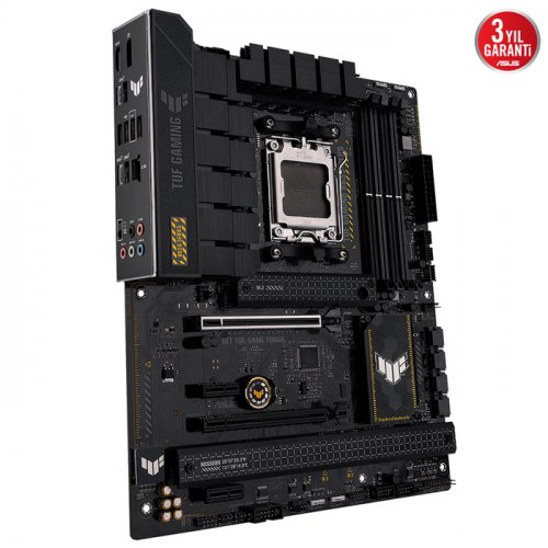 Asus TUF Gaming B650-Plus AMD B650 Soket AM5 DDR5 6400(OC)MHz ATX Gaming (Oyuncu) Anakart