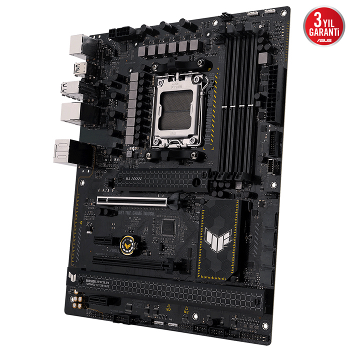 ASUS TUF Gaming B650-Plus AMD B650 Soket AM5 DDR5 6400(OC)MHz ATX Gaming (Oyuncu) Anakart