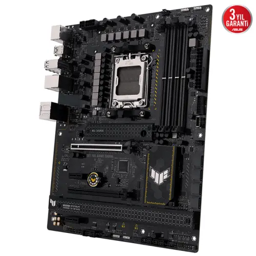 Asus TUF Gaming B650-Plus AMD B650 Soket AM5 DDR5 6400(OC)MHz ATX Gaming (Oyuncu) Anakart