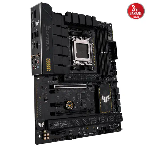 Asus TUF Gaming B650-Plus WIFI AMD B650 Soket AM5 DDR5 6400(OC)MHz ATX Gaming (Oyuncu) Anakart