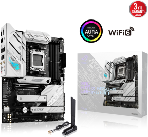 ASUS ROG Strix B650-A Gaming WIFI AMD B650 Soket AM5 DDR5 6400(OC)MHz ATX Gaming Anakart