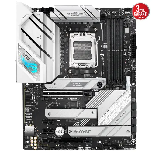 Asus ROG Strix B650-A Gaming WIFI AMD B650 Soket AM5 DDR5 6400(OC)MHz ATX Gaming Anakart