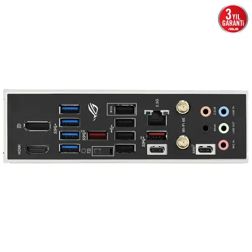 ASUS ROG Strix B650E-F Gaming WIFI AMD B650 Soket AM5 DDR5 6400(OC)MHz ATX Gaming (Oyuncu) Anakart
