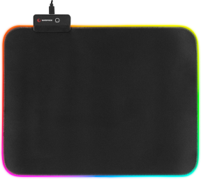 Rampage BLITZ RGB M (MP-23) Siyah 252*328*3mm RGB Ledli Gaming Mouse Pad - 36944