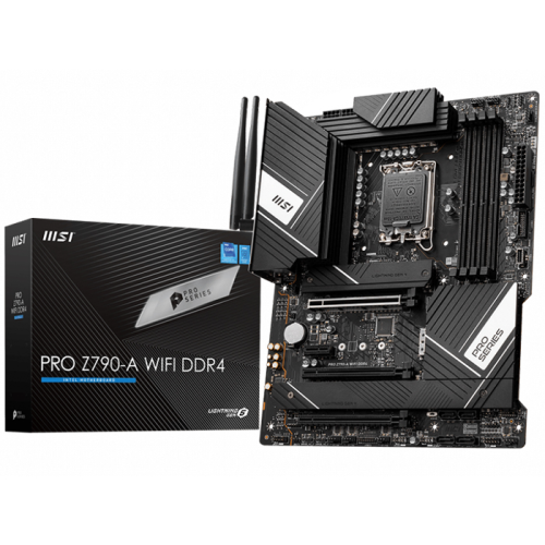 MSI PRO Z790-A WIFI DDR4 Intel Z790 Soket 1700 DDR4 5333(OC)MHz ATX Gaming (Oyuncu) Anakart