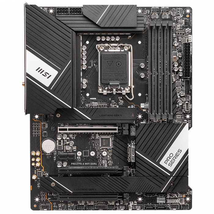 MSI PRO Z790-A WIFI DDR4 Intel Z790 Soket 1700 DDR4 5333(OC)MHz ATX Gaming (Oyuncu) Anakart