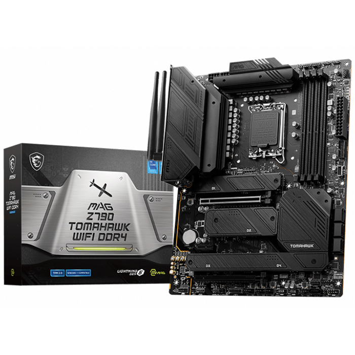MSI MAG Z790 TOMAHAWK WIFI DDR4 Intel Z790 Soket 1700 DDR4 5333(OC)MHz ATX Gaming (Oyuncu) Anakart