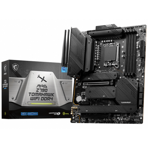 MSI MAG Z790 TOMAHAWK WIFI DDR4 Intel Z790 Soket 1700 DDR4 5333(OC)MHz ATX Gaming (Oyuncu) Anakart