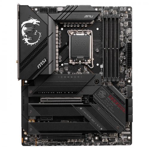 MSI MPG Z790 CARBON WIFI Intel Z790 Soket 1700 DDR5 7600(OC)MHz ATX Gaming (Oyuncu) Anakart