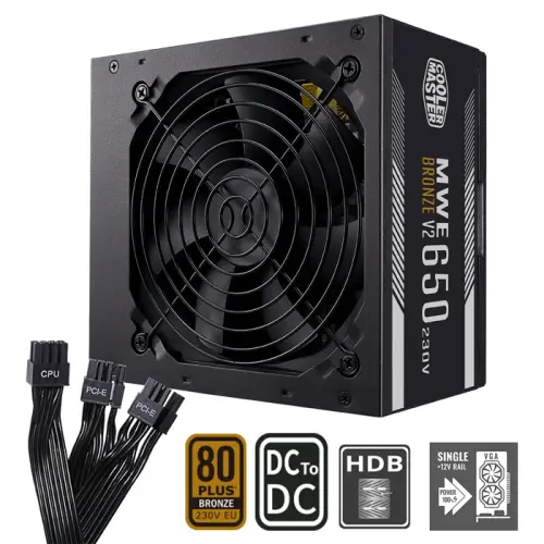 Cooler Master CMP 510 CP510-KGNN65-S01 650W 80+ Bronze 4x120mm ARGB Mesh ATX Mid-Tower Gaming (Oyuncu) Kasa