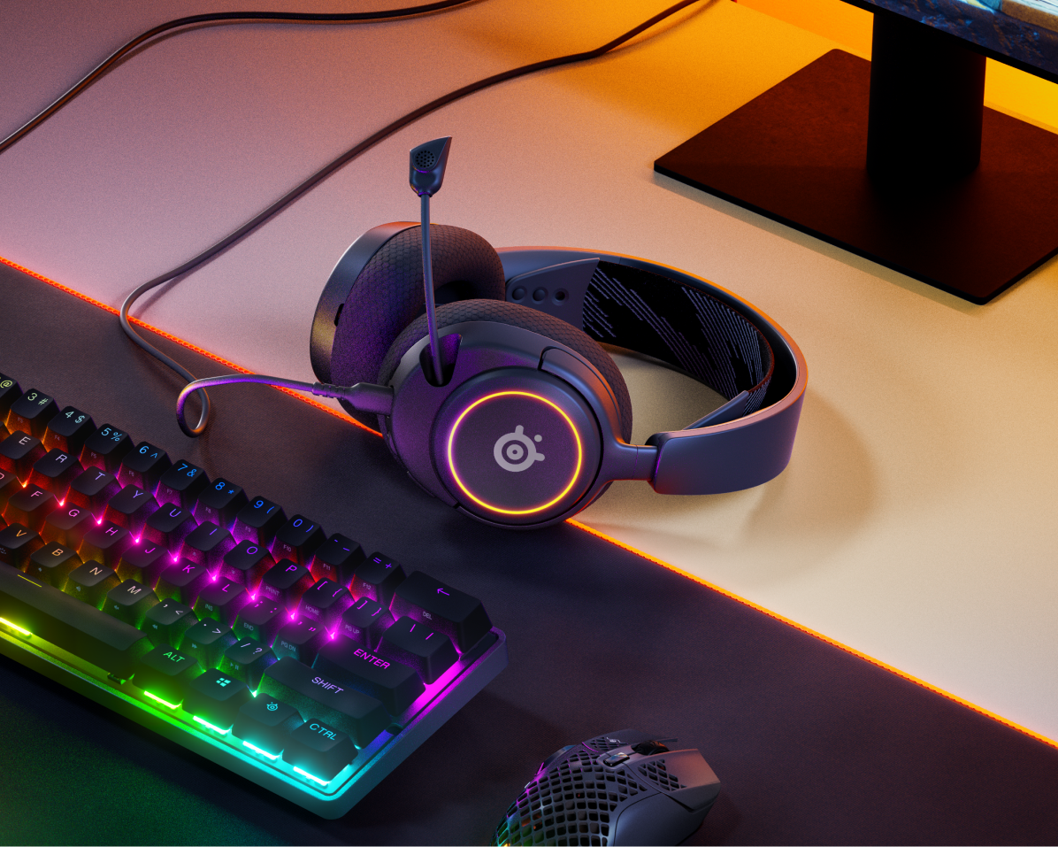 SteelSeries Arctis Nova 3 SSH61631 Mikrofonlu Siyah Kablolu Gaming (Oyuncu) Kulaklık