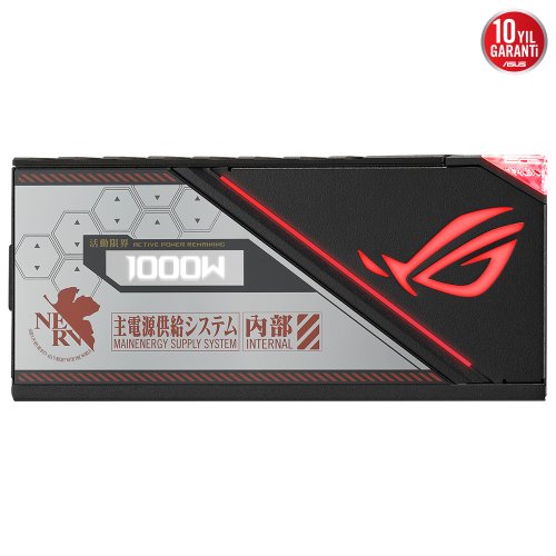 Asus ROG-THOR-1000P2-EVA-GAMING 1000W 80 Plus Platinum 135mm Full Modüler Gaming (Oyuncu) Power Supply