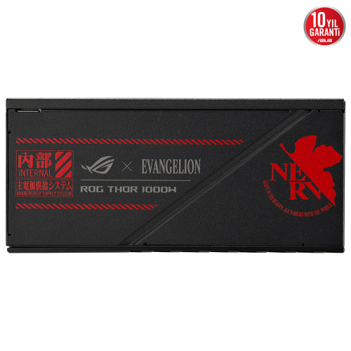 Asus ROG-THOR-1000P2-EVA-GAMING 1000W 80 Plus Platinum 135mm Full Modüler Gaming (Oyuncu) Power Supply