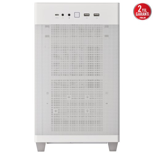 Asus Prime AP201 1x120mm Fan USB 3.2 Type-C Beyaz Micro-ATX Small Tower Kasa
