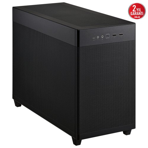 Asus Prime AP201 1x120mm Fan USB 3.2 Type-C Siyah Micro-ATX Small Tower Kasa