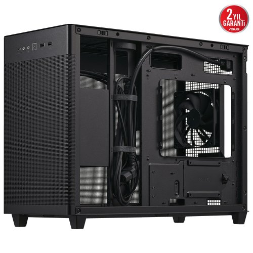 Asus Prime AP201 1x120mm Fan USB 3.2 Type-C Siyah Micro-ATX Small Tower Kasa