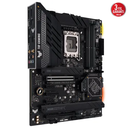 Asus TUF Gaming Z790-Plus WIFI D4 Intel Z790 Soket 1700 DDR4 5333(OC)MHz ATX Gaming (Oyuncu) Anakart