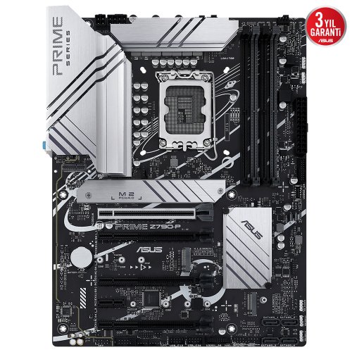 Asus Prime Z790-P Intel Z790 Soket 1700 DDR5 7200(OC)MHz ATX Gaming (Oyuncu) Anakart