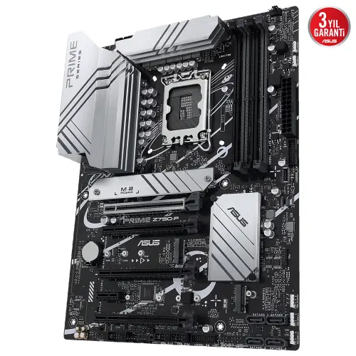 ASUS Prime Z790-P Intel Z790 Soket 1700 DDR5 7200(OC)MHz ATX Gaming (Oyuncu) Anakart