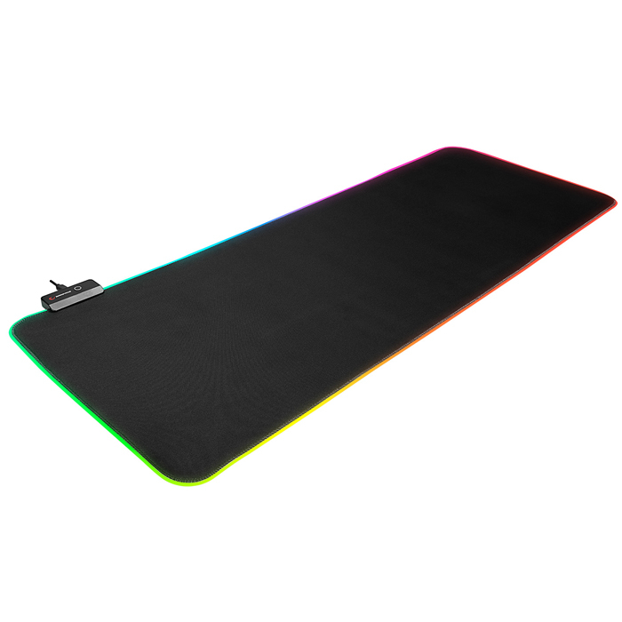 Rampage MP-24 RGB LED Siyah Gaming Mouse Pad