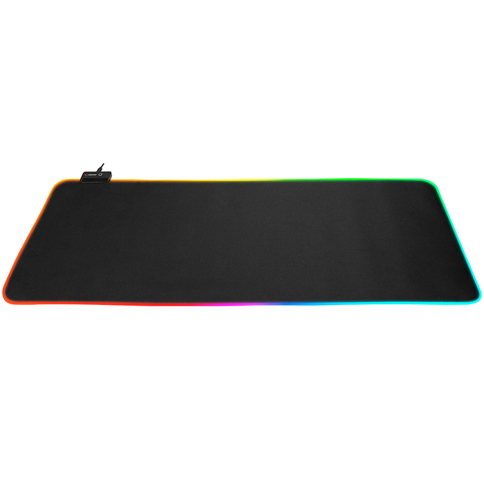 Rampage MP-24 RGB LED Siyah Gaming Mouse Pad