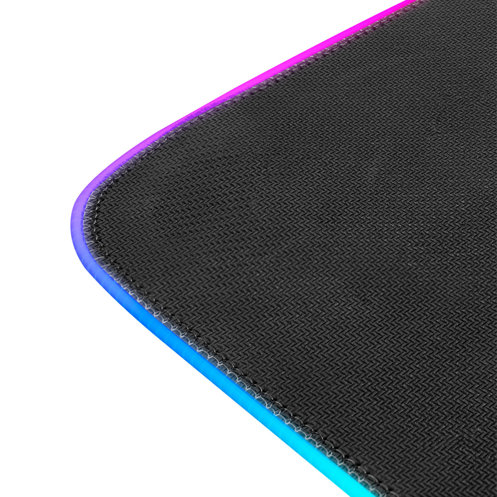 Rampage MP-24 RGB LED Siyah Gaming Mouse Pad