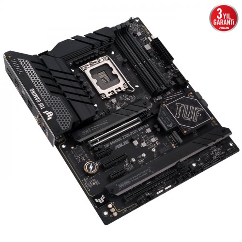 Asus TUF Gaming Z790-Plus WIFI D4 Intel Z790 Soket 1700 DDR4 5333(OC)MHz ATX Gaming (Oyuncu) Anakart