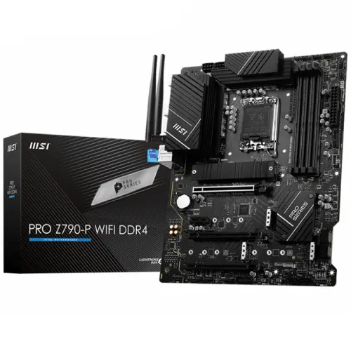 MSI PRO Z790-P WIFI DDR4 Intel Z790 Soket 1700 DDR4 5333(OC)MHz ATX Gaming (Oyuncu) Anakart