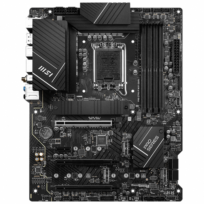 MSI PRO Z790-P WIFI DDR4 Intel Z790 Soket 1700 DDR4 5333(OC)MHz ATX Gaming (Oyuncu) Anakart