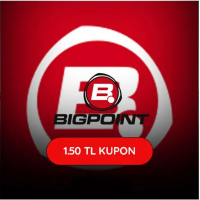 Bigpoint 1.50 TL Kupon