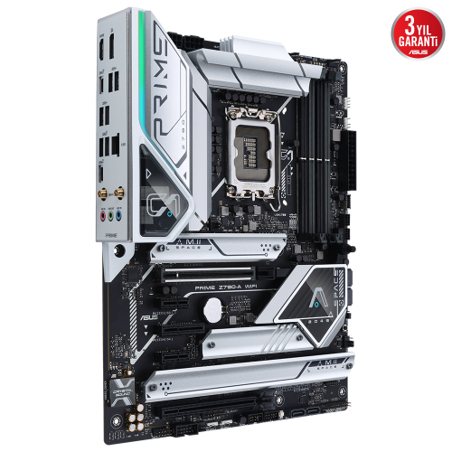 ASUS Prime Z790-A WIFI Intel Z790 Soket 1700 DDR5 7200(OC)MHz ATX Gaming (Oyuncu) Anakart