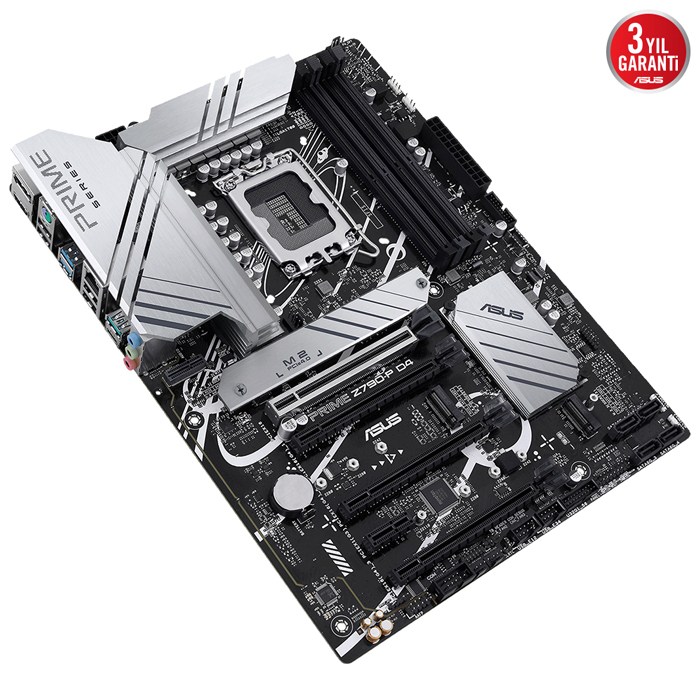 ASUS Prime Z790-P D4 Intel Z790 Soket 1700 DDR4 5333(OC)MHz ATX Gaming (Oyuncu) Anakart